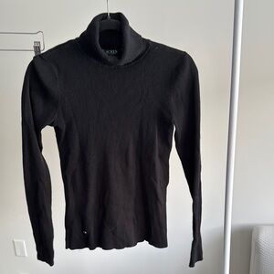 Polo by Ralph Lauren Black Turtleneck Sweater with Long Sleeves